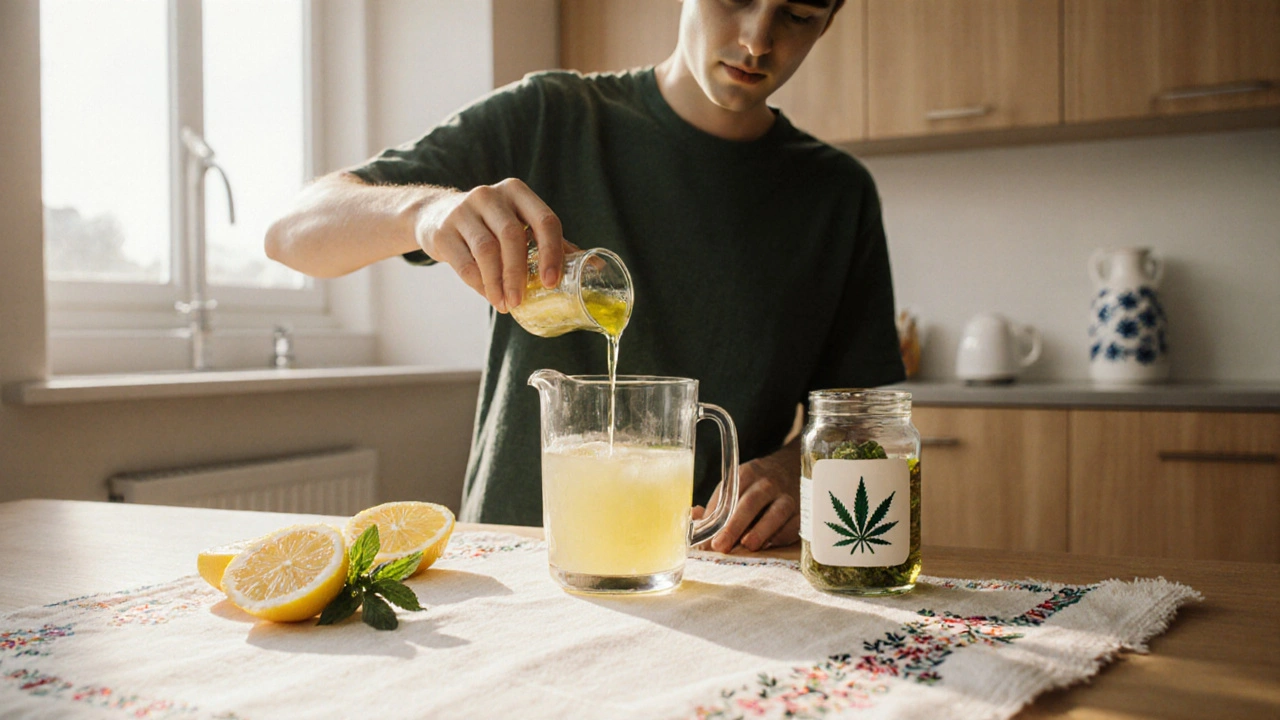Co je cannabisová limonáda? Definice, účinky a výroba