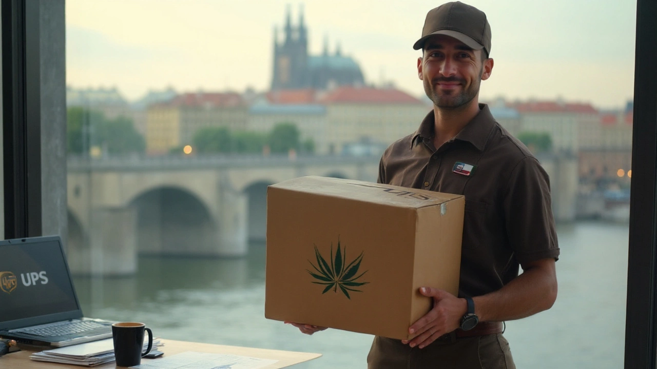 Může se posílat CBD balíček přes UPS? Průvodce pro 2025
