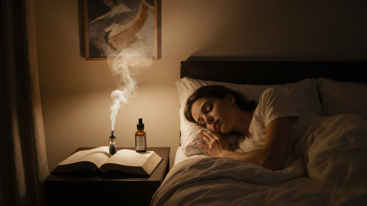 CBD nebo melatonin: co je lepší pro spánek a úlevu od stresu?