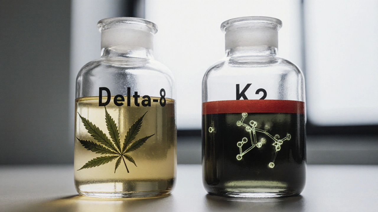 Je Delta-8 stejné jako K2? Rozdíly, rizika a co vlastně obsahují tyto látky