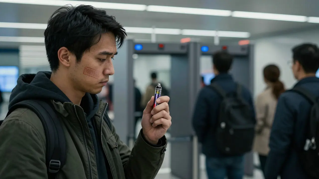 Jsou delta 9 vape povoleny na letadlech?