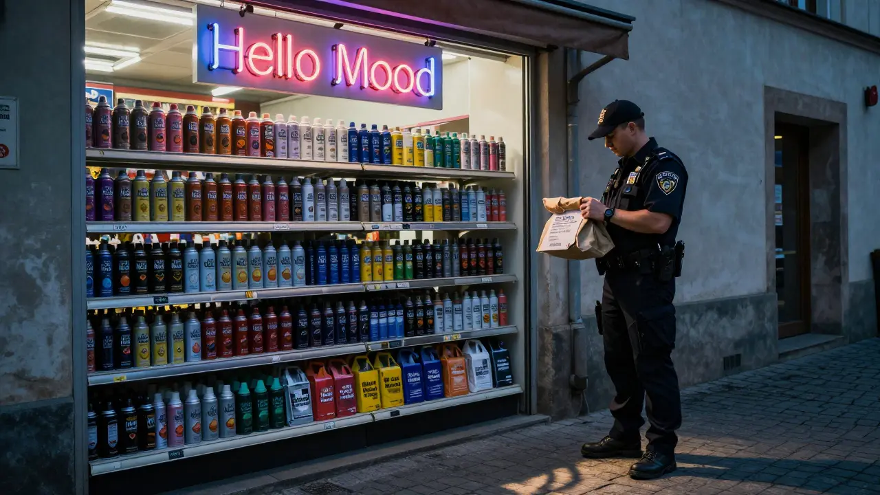 Je Hello Mood legální? Všechno, co potřebujete vědět o THCP a jeho právním statusu v Česku