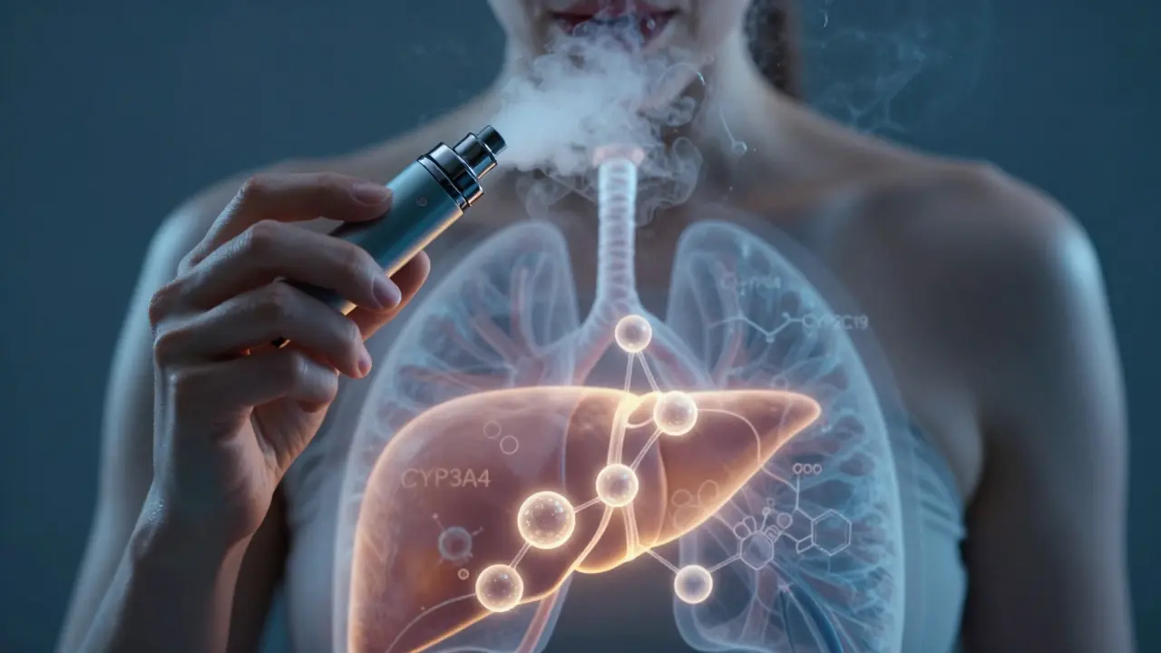 Ovlivňuje vaping CBD játra?