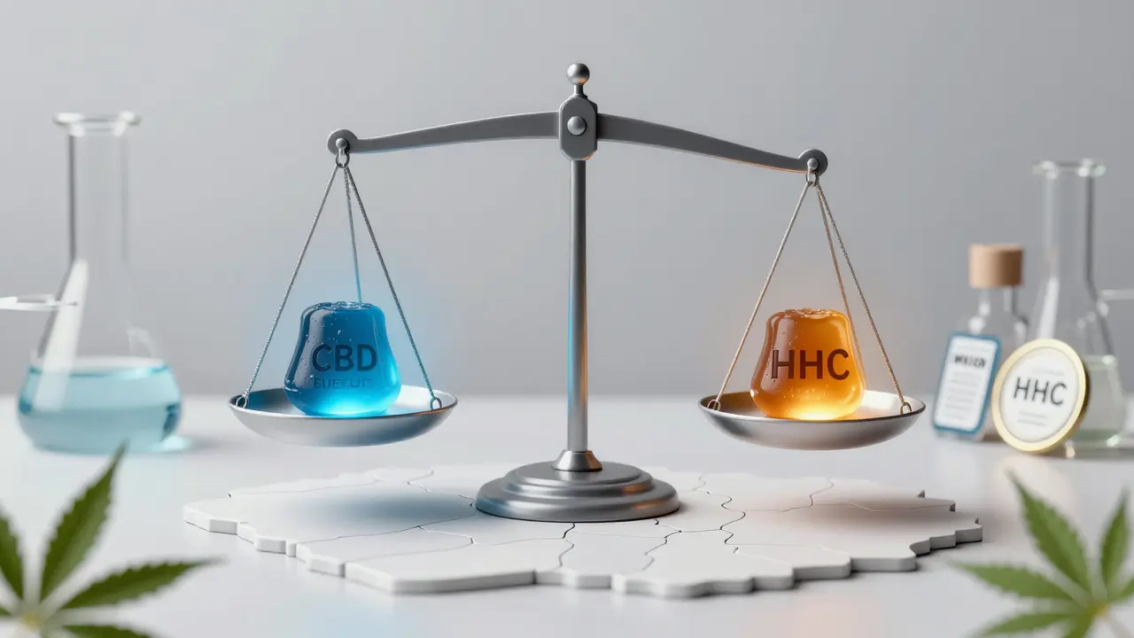 Váha porovnává CBD a HHC žvýkačky s certifikáty a listy konopí nad Českem.