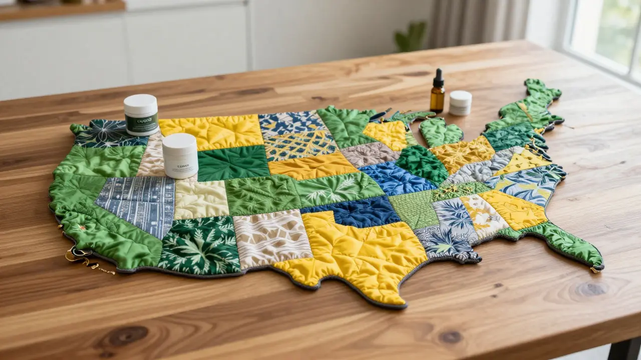 Legální status CBD v USA: Kde jsou CBD produkty zakázané?