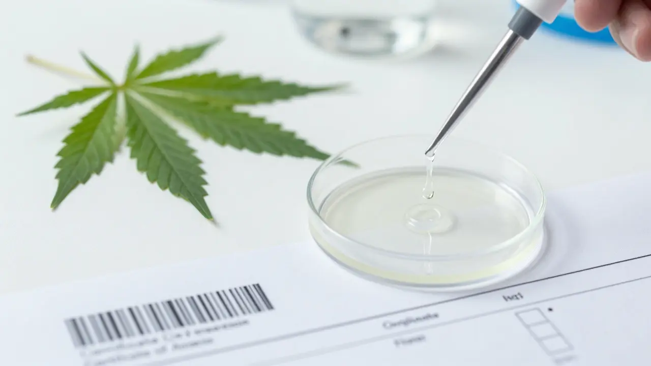 Laboratorní testování kvality konopných produktů pro bezpečnost