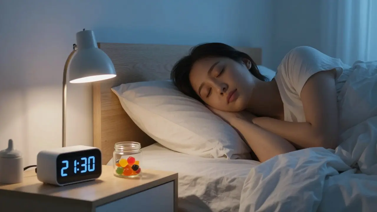 Lze spát po CBD gumičkách? Účinky na spánek, dávkování a tipy