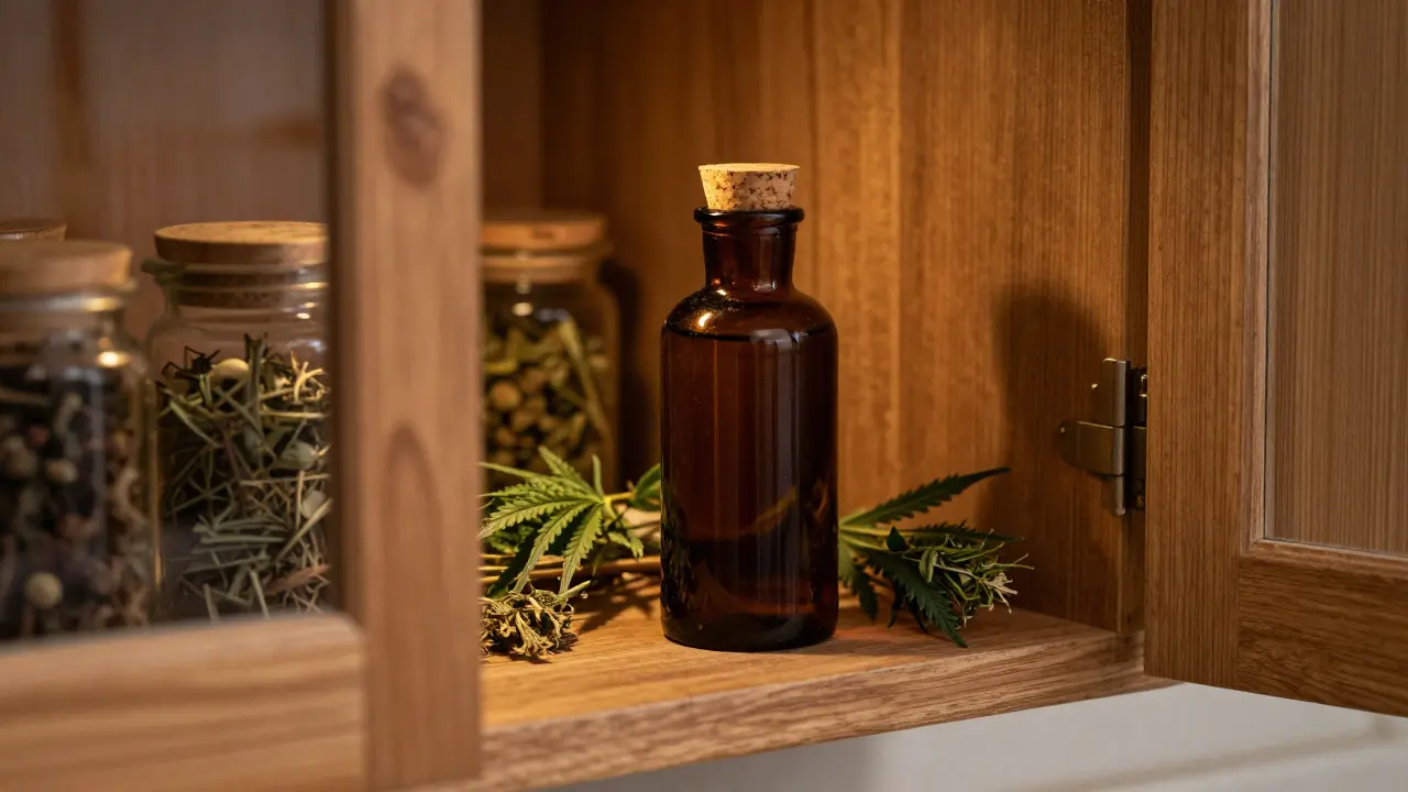 Potřebují alkoholické infuze s konopím lednici? Pravidla skladování