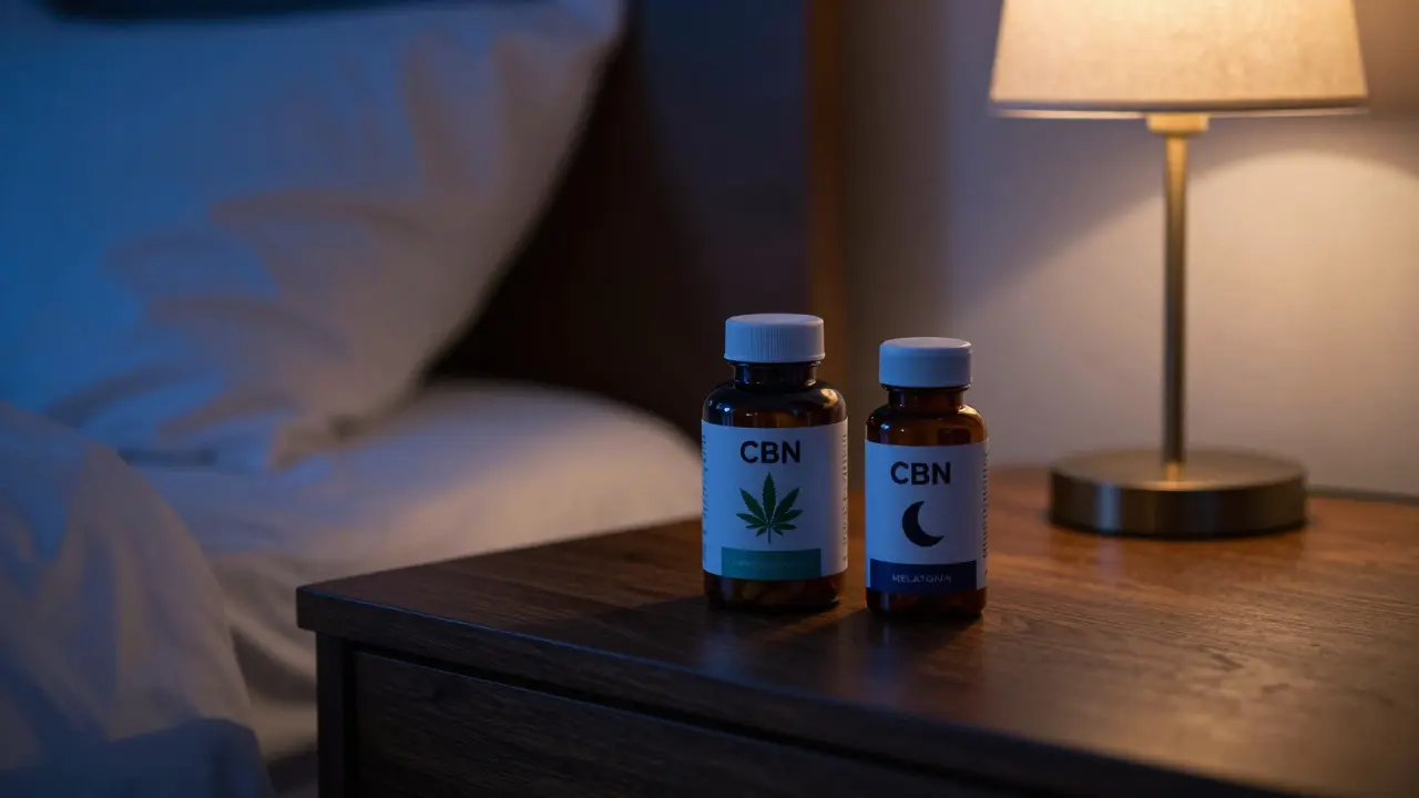 CBN vs. Melatonin: Jak se liší a co je lepší na spaní?