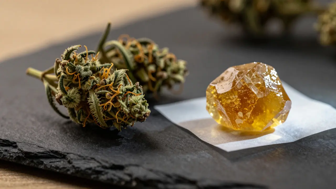 Dabs vs. Flower: Co vás dostane víc a proč si vybrat CBD shatter?