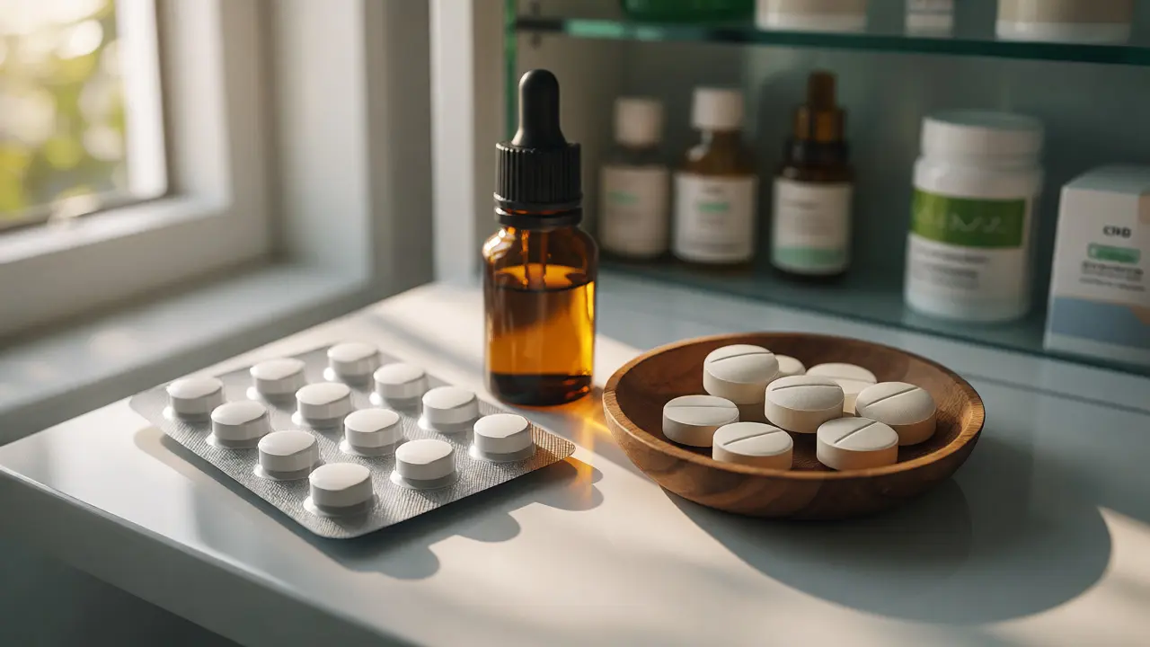 CBD tablety vs. léky na bolest: Co je lepší?